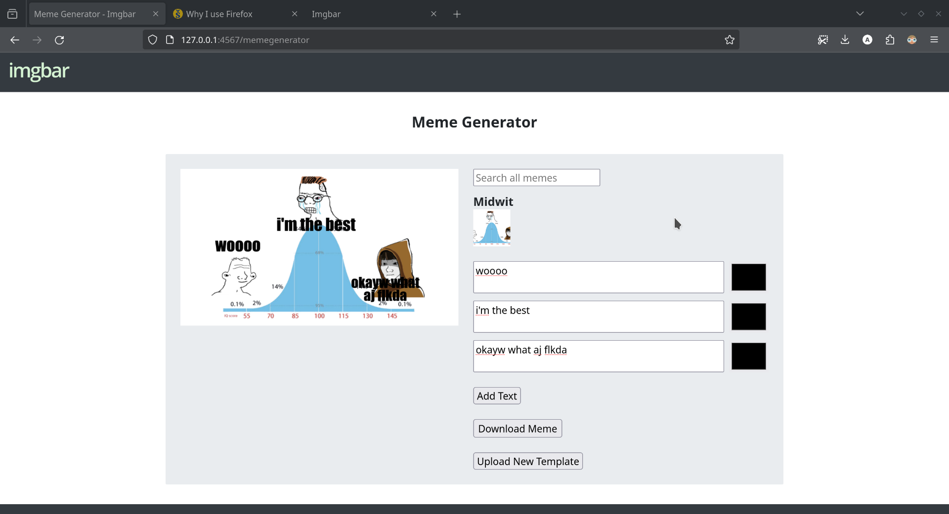 Imgbar Screenshot