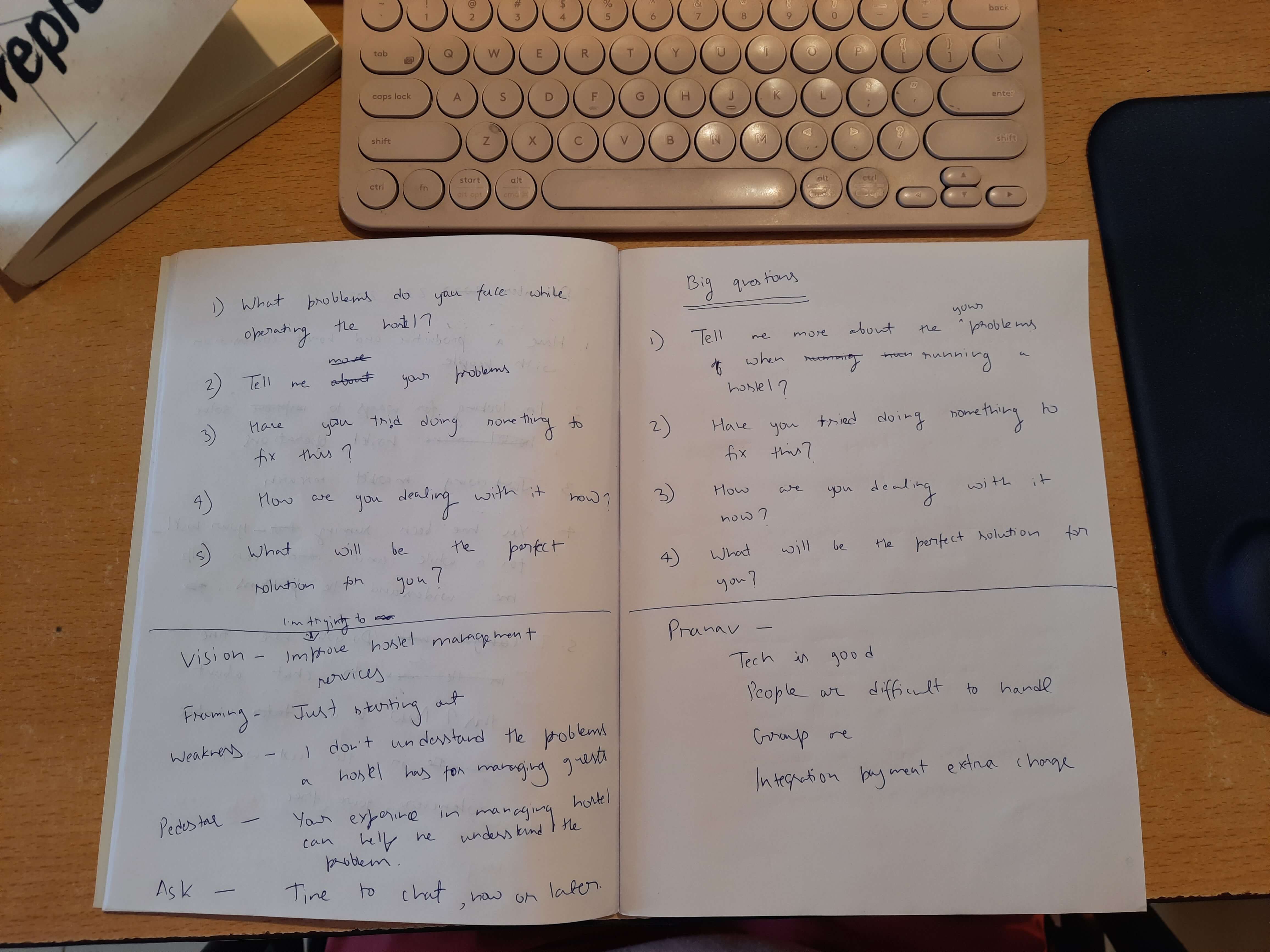 Sales notes
